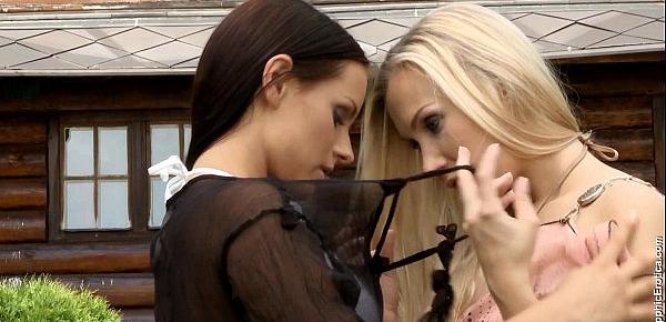  Garden Romance - by Sapphic Erotica lesbian sex with Tania Kari